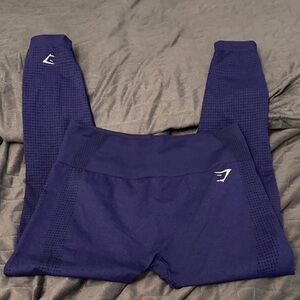Gymshark women’s Navy Seamless Performance Leggings